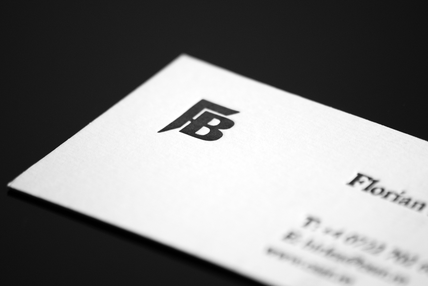 FB custom monogram and logo design by Stoa Design Bucharest