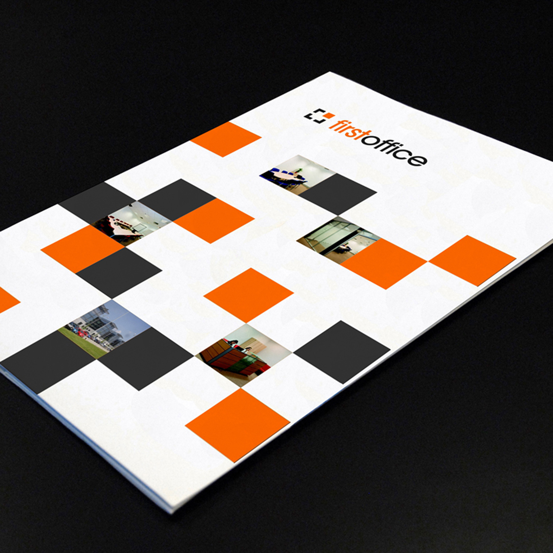 First Office brand identity and website design by Stoa Design