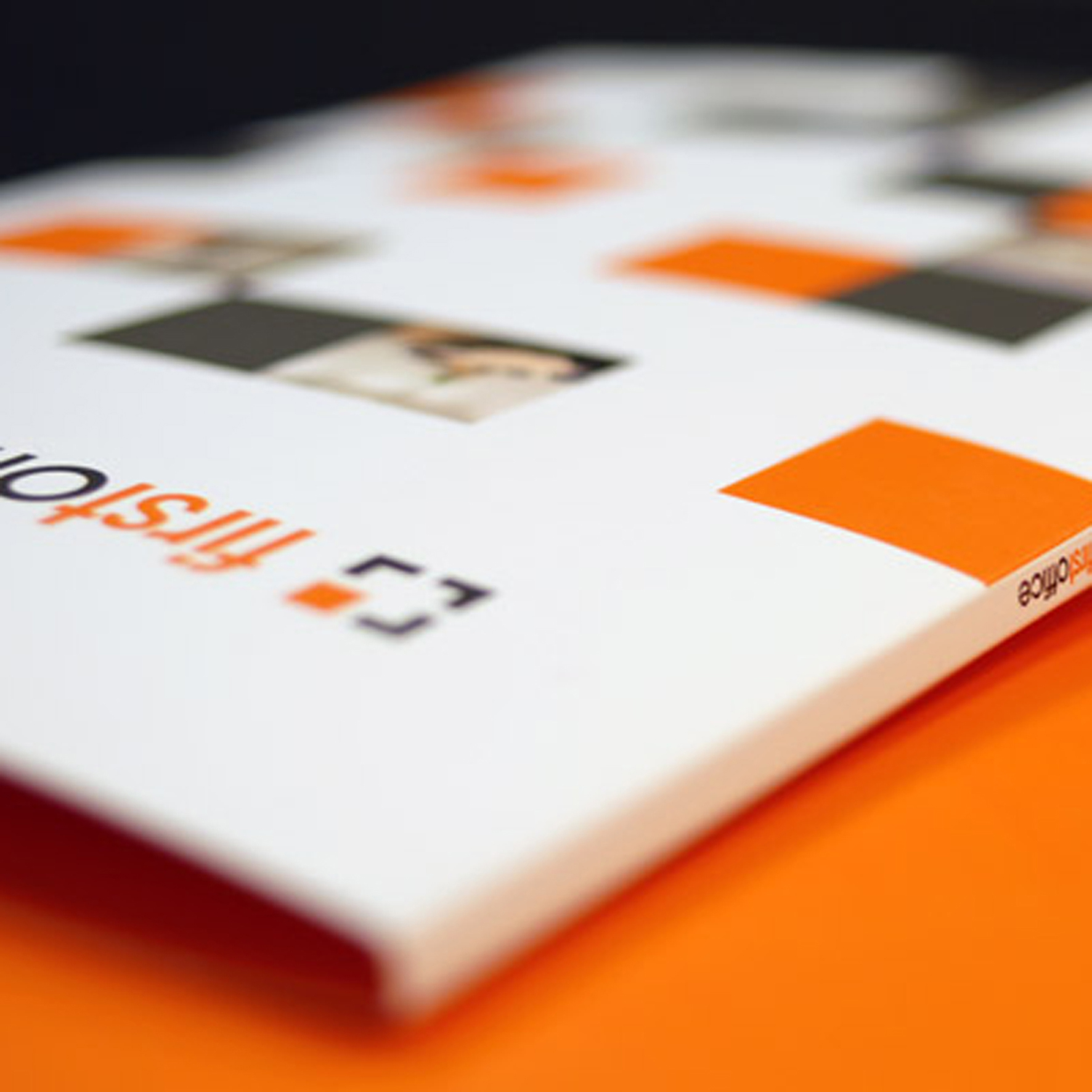 First Office brand identity and website design by Stoa Design